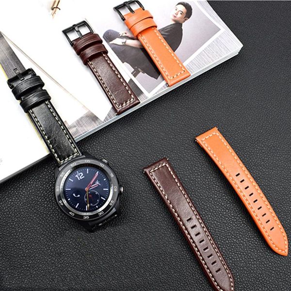 watch bands genuine leather band for samsung galaxy luxury wrist strap gear s3 classic froniter watchbands huami, Black;brown
watch bands genuine leather band for samsung galaxy luxury wrist strap gear s3 classic froniter watchbands huami, Black;brown
