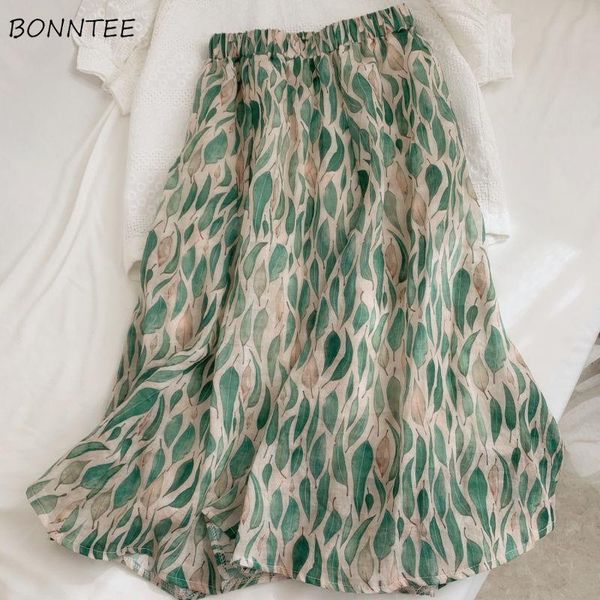 skirts women print chiffon gentle high waist a-line elegant casual summer all-match mid-calf large size breathable korean style, Black
skirts women print chiffon gentle high waist a-line elegant casual summer all-match mid-calf large size breathable korean style, Black