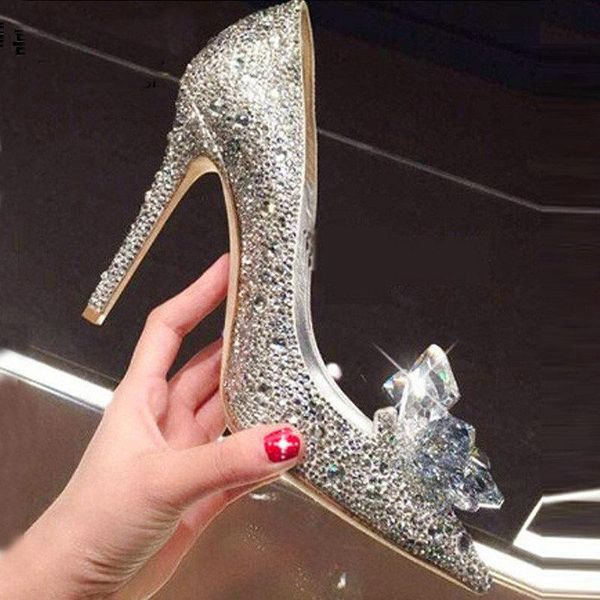 dress shoes 2021 rhinestone high heels cinderella 5cm 7cm 9cm heel big size women pumps pointed toe woman crystal wedding, Black
dress shoes 2021 rhinestone high heels cinderella 5cm 7cm 9cm heel big size women pumps pointed toe woman crystal wedding, Black