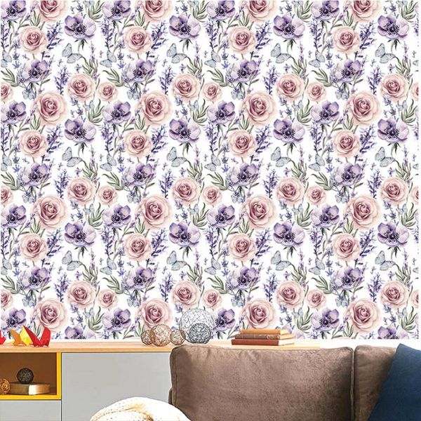 wallpapers 1pc watercolor lavender rose background wallpaper waterproof self-adhesive wall decal 45x200cm(lavender)
wallpapers 1pc watercolor lavender rose background wallpaper waterproof self-adhesive wall decal 45x200cm(lavender)