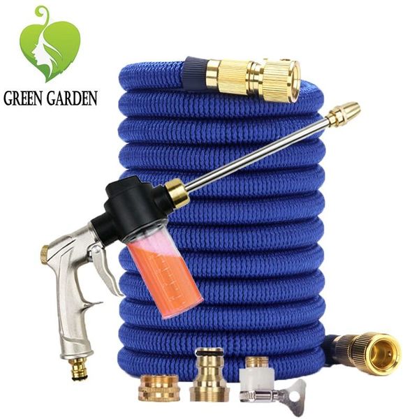 watering equipments expandable garden hose with water gun adjustable nozzle flexible pipe high pressure sprinkler foam car wash cleaning too
watering equipments expandable garden hose with water gun adjustable nozzle flexible pipe high pressure sprinkler foam car wash cleaning too