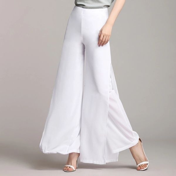 women's pants & capris summer women thin chiffon high waist loose drapery long wide leg 5gb7, Black;white
women's pants & capris summer women thin chiffon high waist loose drapery long wide leg 5gb7, Black;white