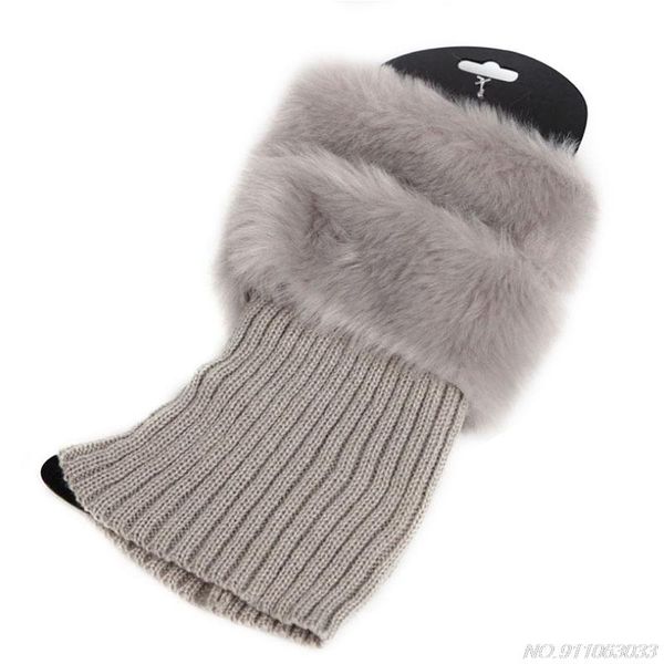 womens winter warm crochet knit fur trim cuffs ers boot socks n11 20 drop & hosiery, Black;white
womens winter warm crochet knit fur trim cuffs ers boot socks n11 20 drop & hosiery, Black;white