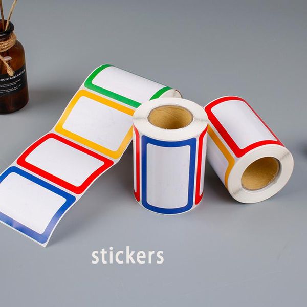 gift wrap 300pcs/roll 4color adhesive sticker paper supermarket price blank label direct for office
gift wrap 300pcs/roll 4color adhesive sticker paper supermarket price blank label direct for office