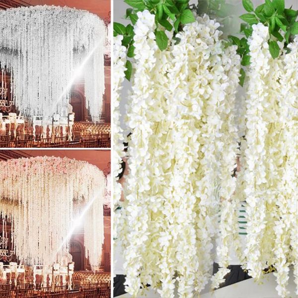 decorative flowers & wreaths 20pcs/pack 1m artificial wisteria flower vine silk hydrangea rattan diy wedding birthday party decoration wall
decorative flowers & wreaths 20pcs/pack 1m artificial wisteria flower vine silk hydrangea rattan diy wedding birthday party decoration wall