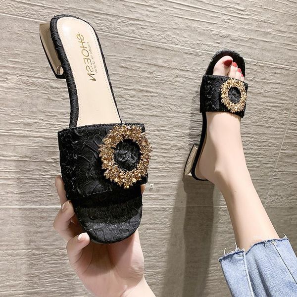 slippers low female shoes women summer luxury slides buckle strap 2021 flat designer hoof heels bonded leather rubber fashion, Black
slippers low female shoes women summer luxury slides buckle strap 2021 flat designer hoof heels bonded leather rubber fashion, Black