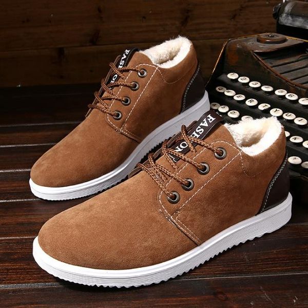 boots men winter shoes solid color snow plush inside antiskid bottom keep warm waterproof big size 78i, Black
boots men winter shoes solid color snow plush inside antiskid bottom keep warm waterproof big size 78i, Black
