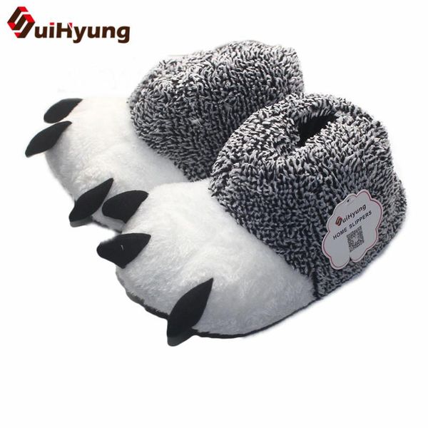 slippers suihyung winter warm women plush fashion indoor cotton shoes home claw flats halloween decor, Black
slippers suihyung winter warm women plush fashion indoor cotton shoes home claw flats halloween decor, Black