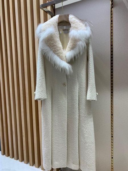 women's wool & blends 2021european and american style jacket luxury autumn winter lamb large collar tweed slim coat for women, Black
women's wool & blends 2021european and american style jacket luxury autumn winter lamb large collar tweed slim coat for women, Black