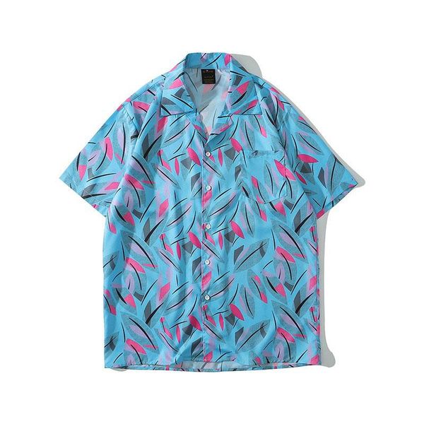 men's casual shirts men shirt short sleeve 2021 arrival summer cartoons loose geometric patterns male thin student korean style s77, White;black
men's casual shirts men shirt short sleeve 2021 arrival summer cartoons loose geometric patterns male thin student korean style s77, White;black