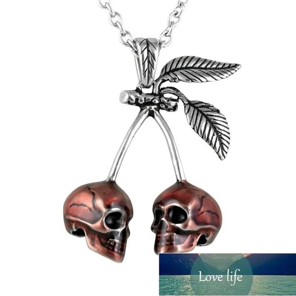 popular fashion retro style red cherry skull necklace trendy male gothic punk hip hop jewelry riding motorcycle accessories gift factory pri, Silver
popular fashion retro style red cherry skull necklace trendy male gothic punk hip hop jewelry riding motorcycle accessories gift factory pri, Silver