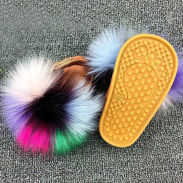 slippers kids fluffy sliders real fur raccoon girls plush fashion flip-flops furry sandals multicolor, Black
slippers kids fluffy sliders real fur raccoon girls plush fashion flip-flops furry sandals multicolor, Black