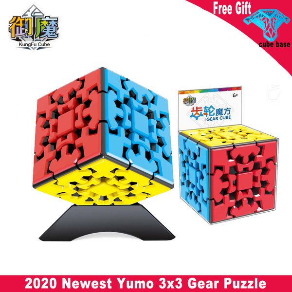 Yumo 3x3 Gear Puzzle Twist Magic Cube 3x3x3 Gear Speed Cube Professional Game Toys Educational Puzzle Toys
Yumo 3x3 Gear Puzzle Twist Magic Cube 3x3x3 Gear Speed Cube Professional Game Toys Educational Puzzle Toys