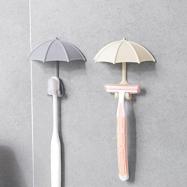 toothbrush holders 3pcs/set cute umbrella wall hanger holder razor socket hook men shaving shelf organizer drop ship 
toothbrush holders 3pcs/set cute umbrella wall hanger holder razor socket hook men shaving shelf organizer drop ship