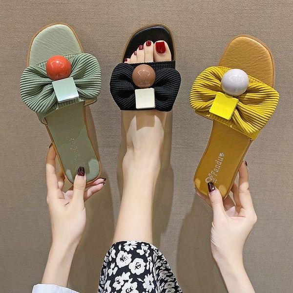 summer peep toe women slippers fashion cute string bead decorate slides plus size 35-43 lady comfortable low-heeled, Black
summer peep toe women slippers fashion cute string bead decorate slides plus size 35-43 lady comfortable low-heeled, Black
