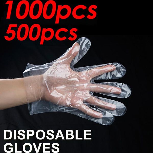 disposable gloves 500/1000 pcs eco-friendly pe garden household restaurant bbq plastic multifunctional food
disposable gloves 500/1000 pcs eco-friendly pe garden household restaurant bbq plastic multifunctional food
