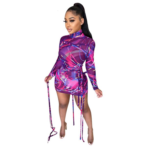 2021 colorful print women mini es mesh see throygh bodycon turtleneck long sleeves side bandage nightclub party, Black;gray
2021 colorful print women mini es mesh see throygh bodycon turtleneck long sleeves side bandage nightclub party, Black;gray