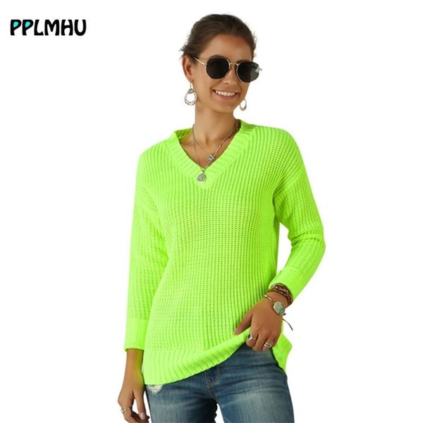 basic slim v-necksolid knit pullovers women fashion fluorescent color sweater casual autumn and winter arrival 210522, White;black
basic slim v-necksolid knit pullovers women fashion fluorescent color sweater casual autumn and winter arrival 210522, White;black