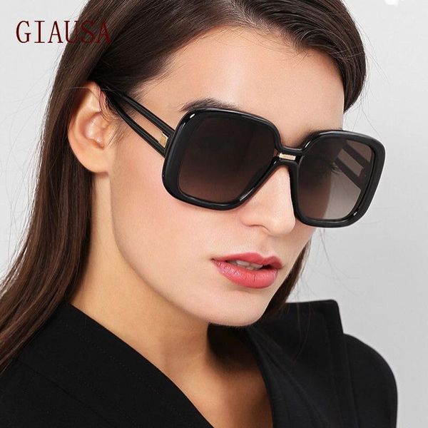 sunglasses giausaeuropean and american fashion women's big box toad yellow night vision goggles, White;black
sunglasses giausaeuropean and american fashion women's big box toad yellow night vision goggles, White;black