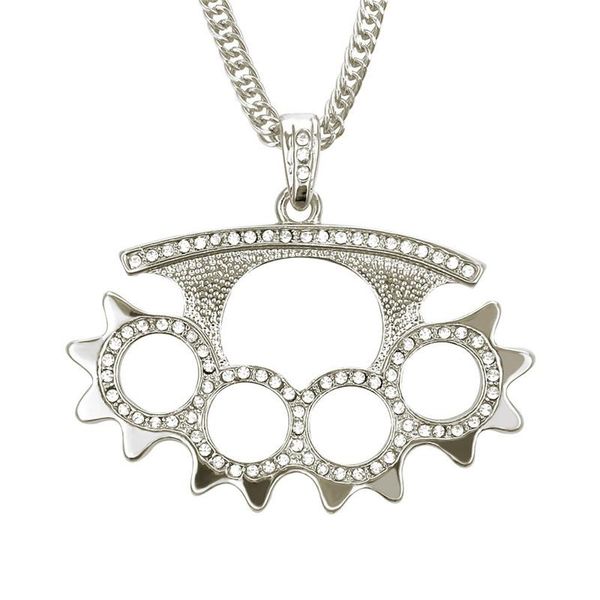 2pcs punk biker jewelry fist thorn pendant necklace fashion hip hop rock for men party gift drop necklaces, Silver
2pcs punk biker jewelry fist thorn pendant necklace fashion hip hop rock for men party gift drop necklaces, Silver
