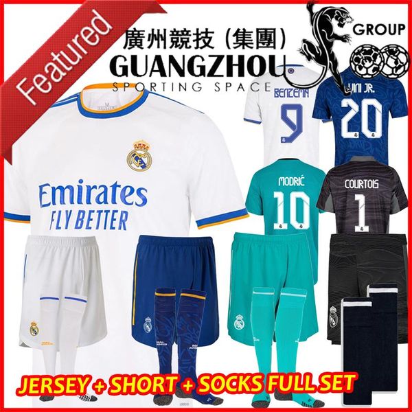 21 22 real madrid soccer jersey men kit kids full set benzema modric vinicius jr 2021 2022 football shirt + short + socks home away third go, Black
21 22 real madrid soccer jersey men kit kids full set benzema modric vinicius jr 2021 2022 football shirt + short + socks home away third go, Black