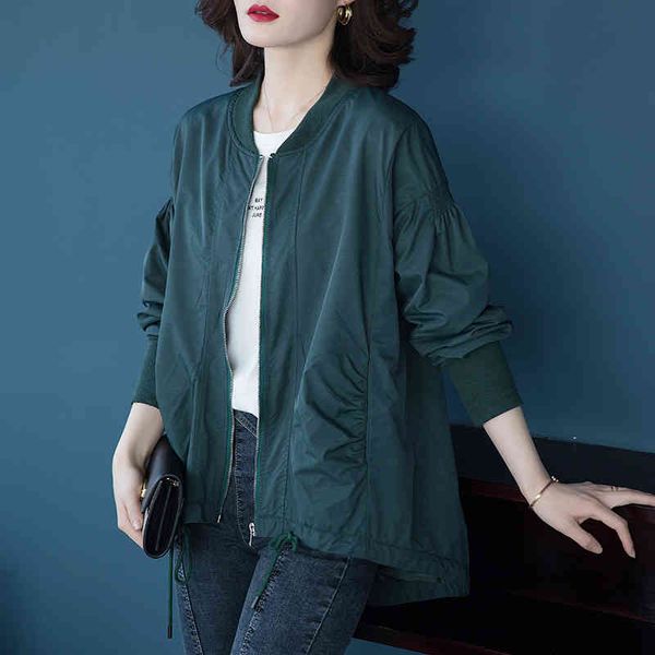 fat sister big size clothing autumn 2021 korean baseball collar cardigan thin front short back long windbreaker women's coat, Black;brown
fat sister big size clothing autumn 2021 korean baseball collar cardigan thin front short back long windbreaker women's coat, Black;brown