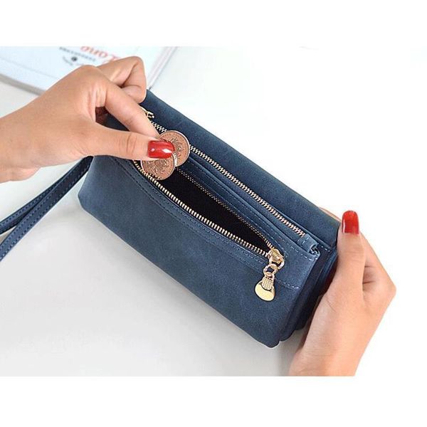 women wallets pu leather wallet lady fashion double zipper day clutch purses girls wristlet portable handbags carteira feminina, Red;black
women wallets pu leather wallet lady fashion double zipper day clutch purses girls wristlet portable handbags carteira feminina, Red;black