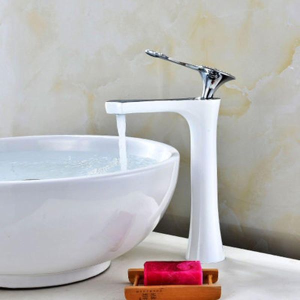 bathroom sink faucets paint-baking basin faucet black/white washbasin cold and water single-hole with high
bathroom sink faucets paint-baking basin faucet black/white washbasin cold and water single-hole with high
