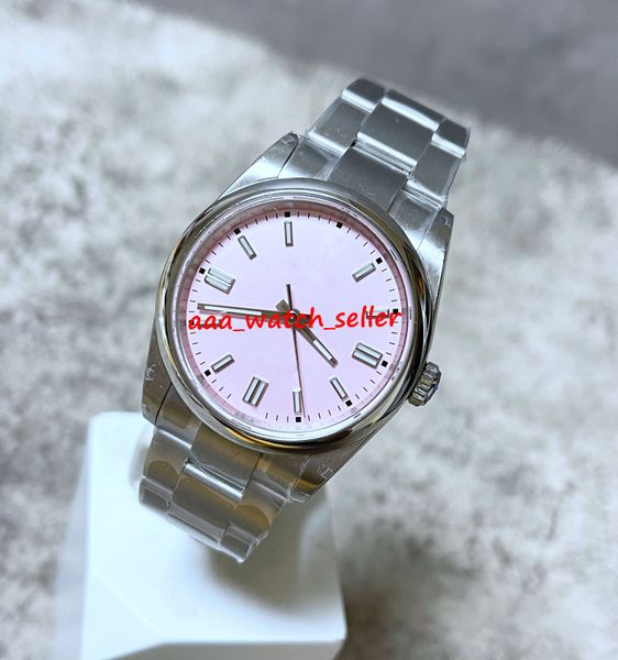 bp factory luxury watches 36mm 126000 124300 smooth bezel pink dial mechanical automatic movement stainless steel sapphire classical elegant, Slivery;brown
bp factory luxury watches 36mm 126000 124300 smooth bezel pink dial mechanical automatic movement stainless steel sapphire classical elegant, Slivery;brown