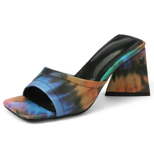 slippers 2021 genuine leather women summer shoes mixed colors fashion high heels wedding party woman size 41 42 43, Black
slippers 2021 genuine leather women summer shoes mixed colors fashion high heels wedding party woman size 41 42 43, Black
