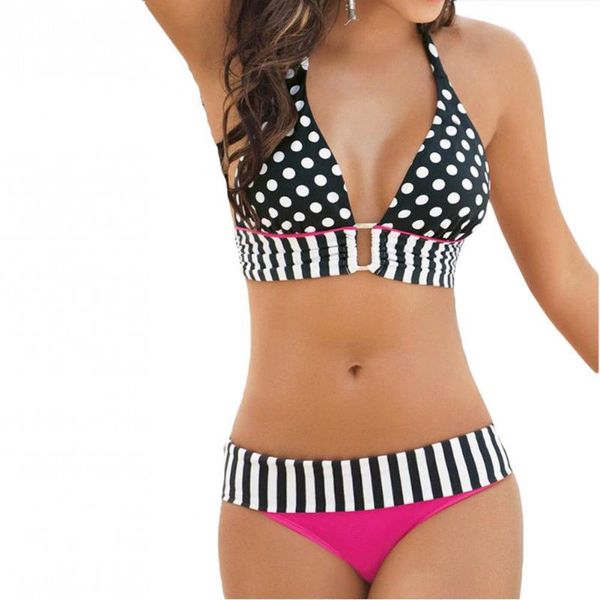 bras sets women summer striped bandage push-up padded bra two piece set lingerie and panty underwear, Red;black
bras sets women summer striped bandage push-up padded bra two piece set lingerie and panty underwear, Red;black