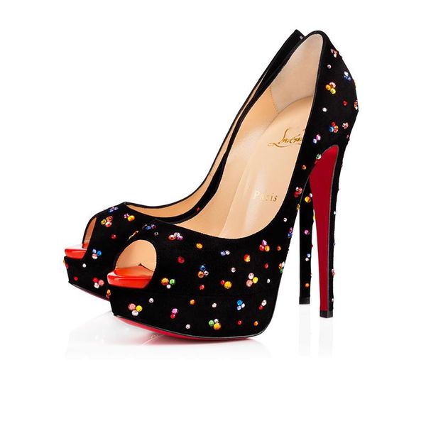 luxury escarpins femme de luxe casual platform ear women high heels 8 12cm red bottom wedding party shoes sandal dress, Black
luxury escarpins femme de luxe casual platform ear women high heels 8 12cm red bottom wedding party shoes sandal dress, Black