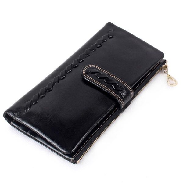 wallets rfid genuine cowhide leather wallet long section zipper large capacity female clutch bag multi-card, Red;black
wallets rfid genuine cowhide leather wallet long section zipper large capacity female clutch bag multi-card, Red;black