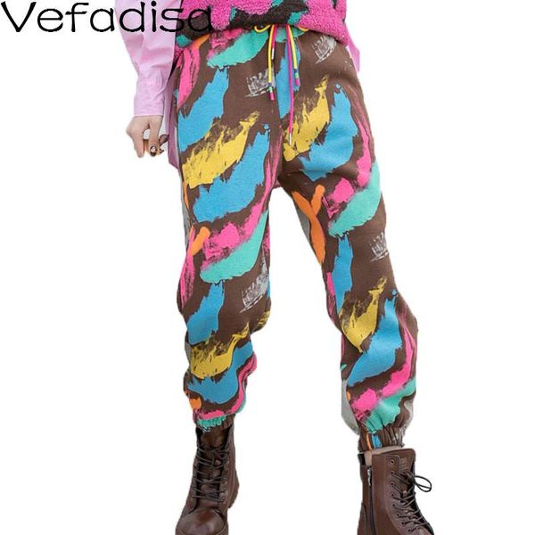 vefadisa coffee color graffiti pnats women 2021 autumn winter tie dye straight pants casual drawstring full length qyf4725 women's & ca, Black;white
vefadisa coffee color graffiti pnats women 2021 autumn winter tie dye straight pants casual drawstring full length qyf4725 women's & ca, Black;white