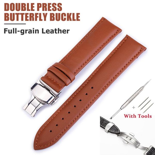 watch bands 2021 plain weave cowhide band genuine leather watchband double press butterfly buckle strap accessories for men women 12mm-24mm, Black;brown
watch bands 2021 plain weave cowhide band genuine leather watchband double press butterfly buckle strap accessories for men women 12mm-24mm, Black;brown