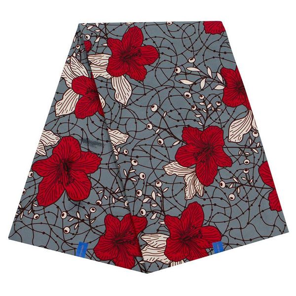 ribbon african fabric pure cotton red flower print gray for wax real 6yard, Pink;blue
ribbon african fabric pure cotton red flower print gray for wax real 6yard, Pink;blue