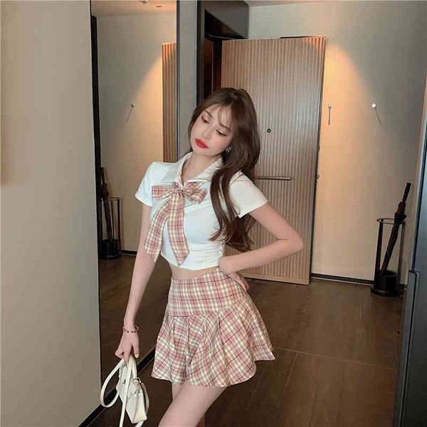 skirts women summer t-shirt short sleeve solid white with tie bow girls cute japanese korean jk style ladies kawaii mini skir, Black
skirts women summer t-shirt short sleeve solid white with tie bow girls cute japanese korean jk style ladies kawaii mini skir, Black
