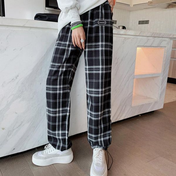 women's pants & capris wide leg women chic purple plaid retro summer stylish harajuku basic ins teens streetwear workout all-match ladi, Black;white
women's pants & capris wide leg women chic purple plaid retro summer stylish harajuku basic ins teens streetwear workout all-match ladi, Black;white