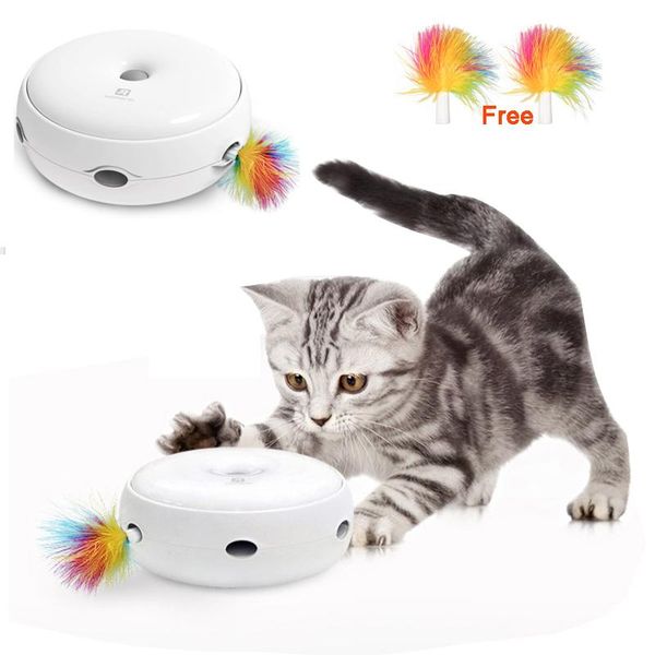 cat toys electric toys, catch mouse donut smart teasing automatic spinning turntable feather stick toy
cat toys electric toys, catch mouse donut smart teasing automatic spinning turntable feather stick toy