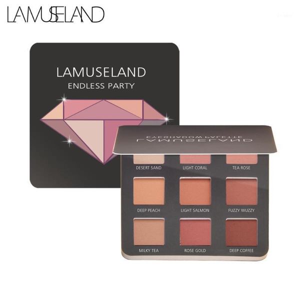 9 colors eyeshadow palette flash diamond makeup kit long lasting waterproof earth nude matte la0181
9 colors eyeshadow palette flash diamond makeup kit long lasting waterproof earth nude matte la0181