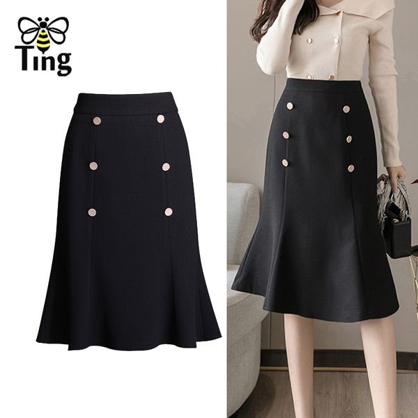 vintage elegant women high waist double breasted mermaid skirts lady girl casual spring summer fashion saia 2xl 210513, Black
vintage elegant women high waist double breasted mermaid skirts lady girl casual spring summer fashion saia 2xl 210513, Black