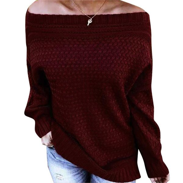 women's sweaters women thermal sweater wine red solid color long sleeve off-the-shoulder s/ / l/ xl/ xxl, White;black
women's sweaters women thermal sweater wine red solid color long sleeve off-the-shoulder s/ / l/ xl/ xxl, White;black