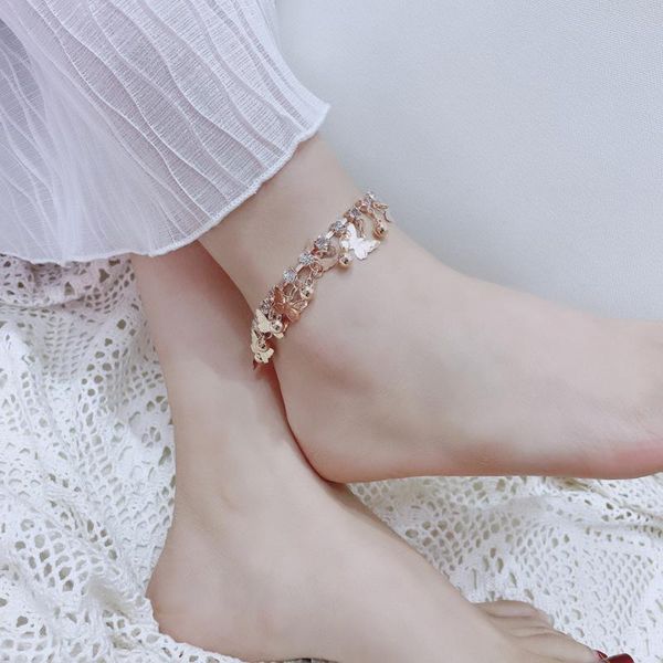 anklets rhinestone butterfly anklet women luxury crystal pendant chain bracelet beach barefoot jewelry, Red;blue
anklets rhinestone butterfly anklet women luxury crystal pendant chain bracelet beach barefoot jewelry, Red;blue