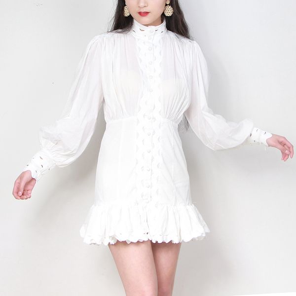 a line plus size spring white and black hollow out mini women stand collar lantern long sleeve slim high waist female es fashion, Black;gray
a line plus size spring white and black hollow out mini women stand collar lantern long sleeve slim high waist female es fashion, Black;gray