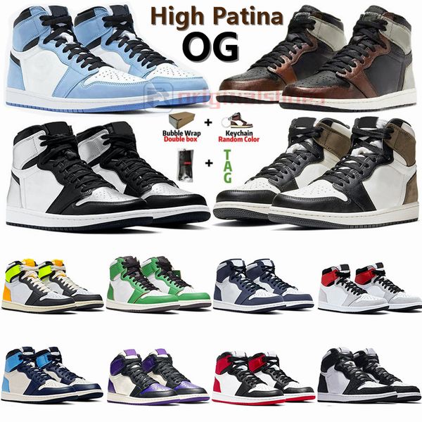 2021 airs retros jumpman basketball shoes 1 1s high og patina silver toe university blue dark mocha lucky green banned mens snea
2021 airs retros jumpman basketball shoes 1 1s high og patina silver toe university blue dark mocha lucky green banned mens snea