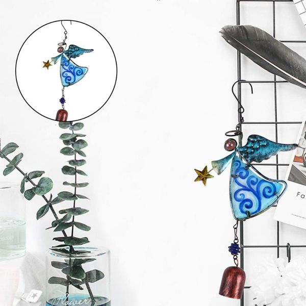 1pc angel stained glass wind chimes pendant garden balcony outdoor ornament decorative objects & figurines
1pc angel stained glass wind chimes pendant garden balcony outdoor ornament decorative objects & figurines