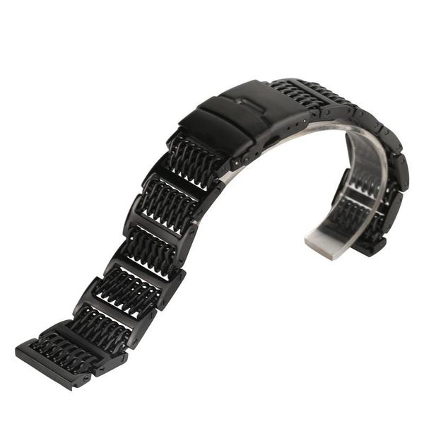 watch bands 20/22/24mm adjustable black/silver stainless steel band bracelet clasp watchband replacements, Black;brown
watch bands 20/22/24mm adjustable black/silver stainless steel band bracelet clasp watchband replacements, Black;brown