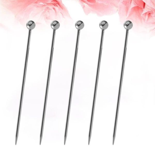 forks 5pcs stainless steel cocktail picks fruit cake sticks toothpicks appetizer pick for party bar (head)
forks 5pcs stainless steel cocktail picks fruit cake sticks toothpicks appetizer pick for party bar (head)
