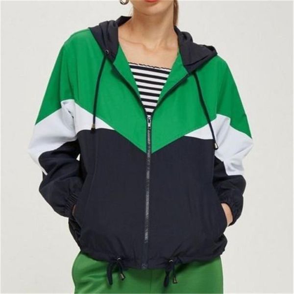 women's hoodies & sweatshirts 2021 autumn and winter hooded women three-color stitching zipper loose thin section ladies high grade vi, Black
women's hoodies & sweatshirts 2021 autumn and winter hooded women three-color stitching zipper loose thin section ladies high grade vi, Black