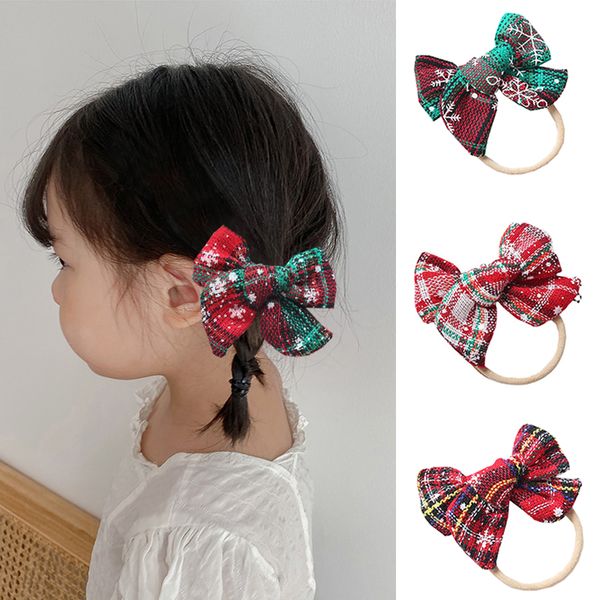 girls christmas style bow hair rings cute sweet elastic hair bands comfortable fashion bowknot headband new hair scrunchies, Slivery;white
girls christmas style bow hair rings cute sweet elastic hair bands comfortable fashion bowknot headband new hair scrunchies, Slivery;white